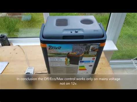 crivit 30l electric cool box reviews|lidl crivit eco mode.